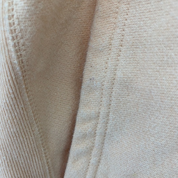 Women’s Champion Coral Orange Reverse Weave Boyfriend Pullover Hoodie Sweatshirt - Picture 5 of 6